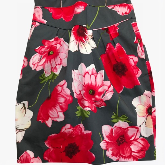 Anthropologie Sine Halter Floral Print Women’s Mini Dress 4 - Picture 8 of 17